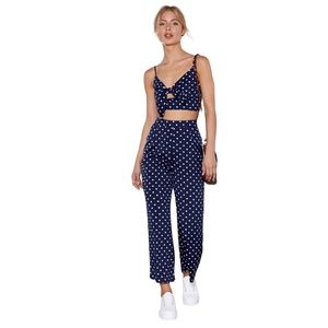 Nasty Gal | We Throw Shapes Together Polka Dot Set